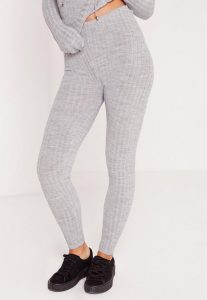 Knitted Leggings knitted leggings grey ZVPWRJO