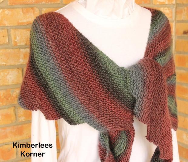 knitted shawl patterns asymmetrical wrap. kimberlees korneru0027s easy shawl is knit ... OYSWLQM
