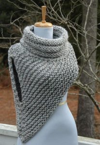 Knitting Ideas knitting pattern - katniss cowl huntress vest FGCLICJ