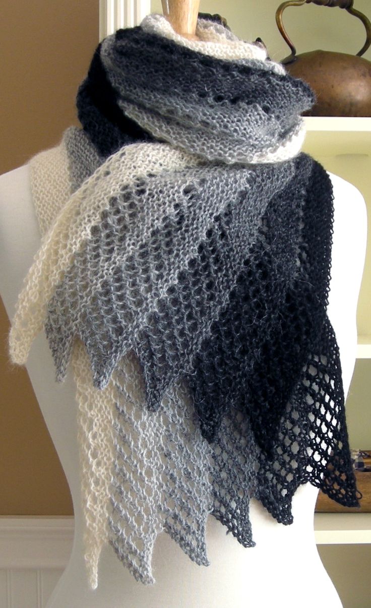 Knitting Ideas knitting pattern mistral scarf - #ad lace scarf that designer rates as easy  to TNQAMGT