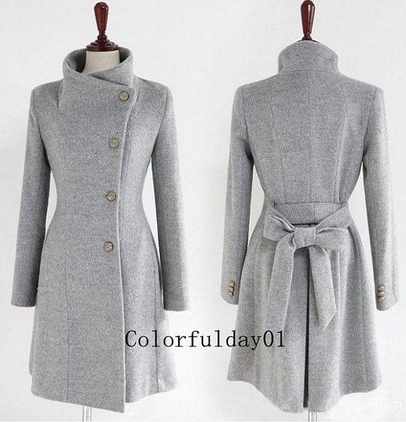 ladies coats womenu0027s fitted wool autumn winter pashm coat jacket / dress wool jacket  women coat TKXEPMU