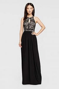 long dresses long a-line halter prom dress - morgan and co XCDGRAC