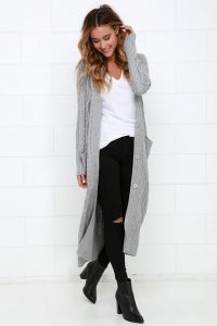 long sweaters at great length grey long cardigan sweater IKXKCNG