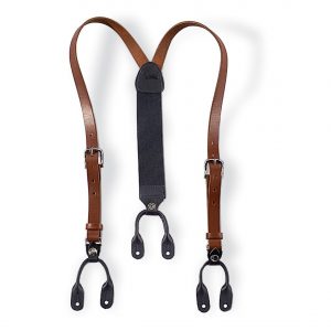 menu0027s leather suspenders, brown. click to zoom VJDOOTS