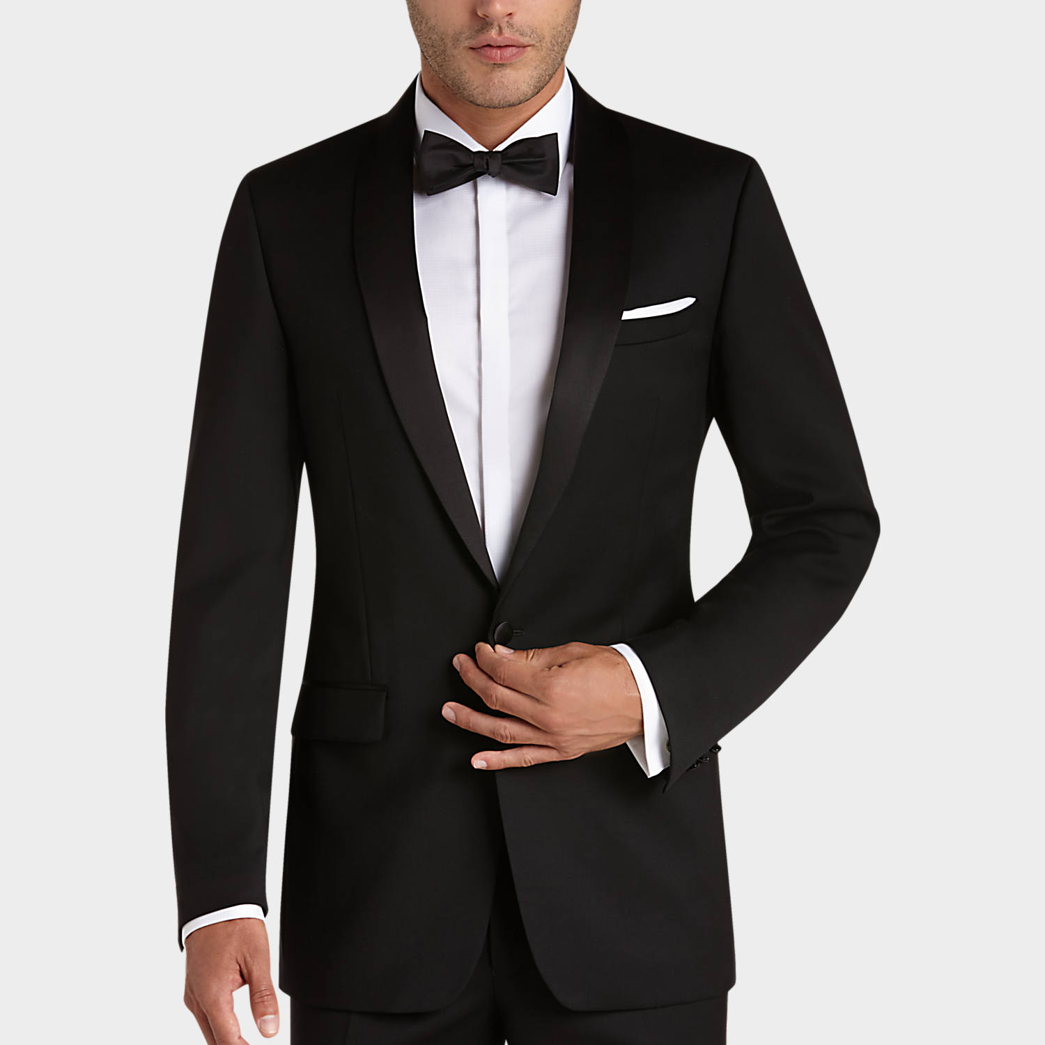 mens black suits, suits - calvin klein black slim fit tuxedo - menu0027s  wearhouse FCSRCUM