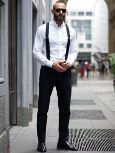 mens suspenders via via ZFKNHYU