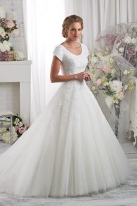 modest wedding dresses floral lace details the magnificent modest bodice of this ball gown. the  lace then YRMHUWD