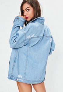 oversized boyfriend fit denim jacket. $86.00. previous next IXVTUAV