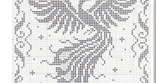 phoenix rising: this pattern is good for filet crochet or net weaving or  cross LPULKQC