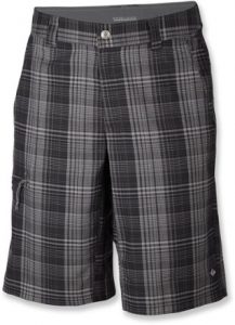 plaid shorts grill/coal DGRAKLG