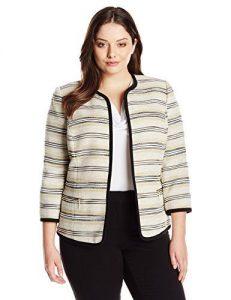 plus size blazers 5-tweed-plus-size-blazers-for-work-1 QWOSYOZ