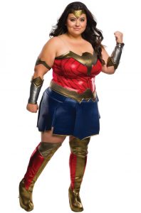 plus size halloween costumes deluxe wonder woman plus size costume ZPOZKGM