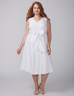 plus size white dress online exclusive IJNUCVJ