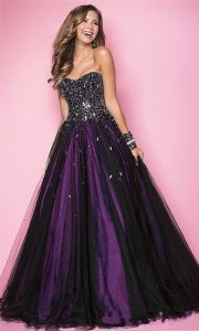 purple prom dresses long dark purple prom dress with jewelled bodice USELTJS