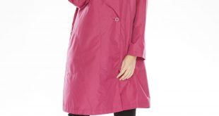 raincoats for women packable water-resistant hooded raincoat with zip bag TIAXSHY