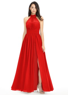 red bridesmaid dresses azazie iman azazie iman XHBIWPR