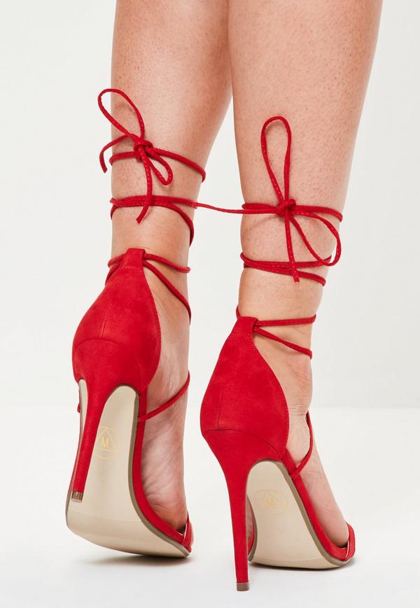 Get set and go out to show your style with the red heels