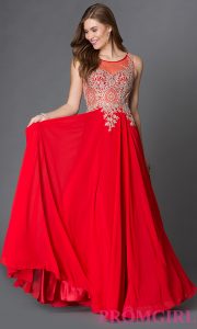 red prom dress hover to zoom ZGRABRL