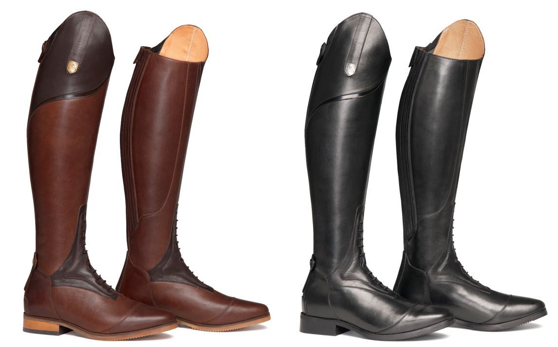 riding boots image is loading mountain-horse-sovereign-high-rider-leather-competition- riding- ZHEUAVU