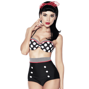 rockabilly clothing swimwear HPORIMA