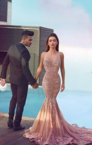 sexy prom dress aliexpress.com : buy sexy prom dresses with crystal beading mermaid 2015  tank court train HYHXGCK