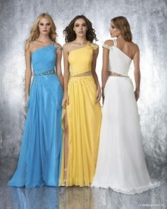 shimmer 59622 one shoulder grecian dress FRCDUGP