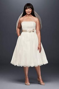 short wedding dresses short a-line beach wedding dress - galina KTLCNAB