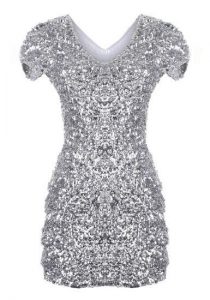 silver sequin dress silver sequined dress MFVXNEF