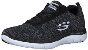 Skechers sneakers skechers sport womenu0027s flex appeal 2.0 fashion sneaker, black/white multi,  ... BFEYDNC