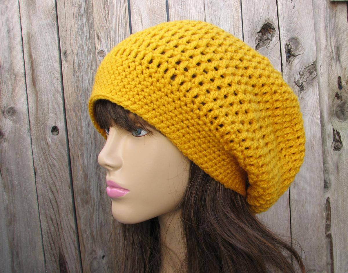 slouchy beanie crochet pattern pictures-of-crochet-slouchy-beanie-hat-pattern-crochet- LZYXEDU