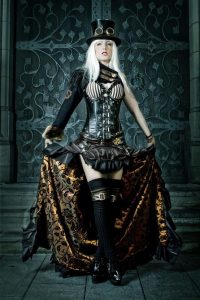 steampunk fashion steampunk dresses - i love the inner lining of that skirt. ZJCICFU