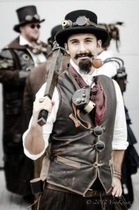 steampunk fashion steampunk style is a fashion on creating clothes that delights the senses,  entertains the SAMVGVM