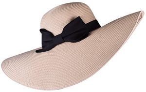 straw beach hat stylish summer hats wide brimmed sun hat floppy hat summer  beige OKGMCAK