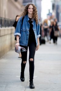 street fashion models off duty: nyfw ss17 KYSCMBI