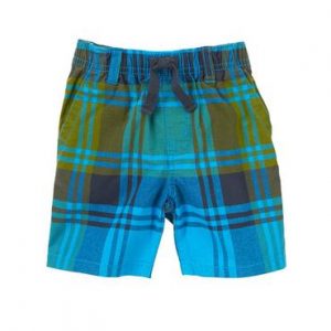 toddler boys desert teal plaid plaid shorts by gymboree XYXTMEG