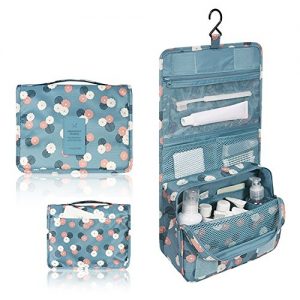 toiletry bag amazon.com : portable travel makeup cosmetic bag - mr.pro waterproof haning  travel kit toiletry NJUVEXX