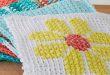 Tunisian Crochet patterns tunisian simple dish cloth UGJIWLO