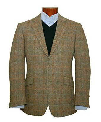 tweed jacket harris tweed hamish light-weight wool jacket (38 long) XUPGWTY