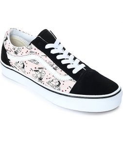 vans shoes vans x peanuts old skool smack pearl skate shoes NMFRSRK