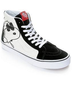 vans shoes vans x peanuts sk8-hi joe cool skate shoes QYBREGE