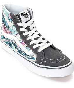 vans sk8 hi slim tropical grey shoes ITRFTDU