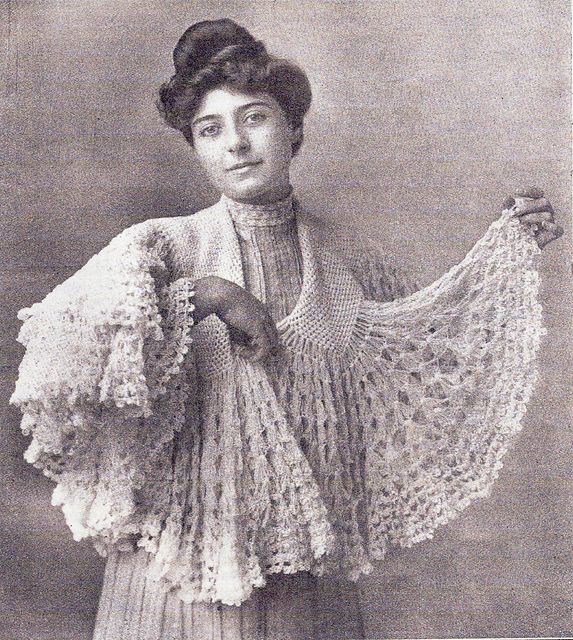 Vintage crochet shrug ravelry: a circular shawl pattern by j u0026 j baldwin KGKBJZS