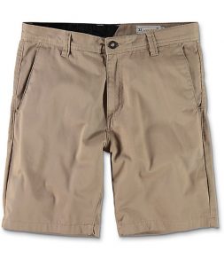 volcom frickin drifter khaki chino shorts TZTUBHG