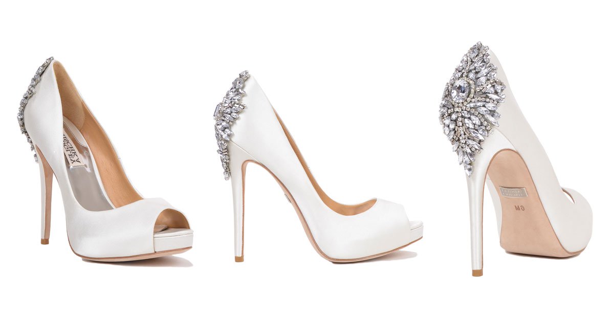 wedding heels wedding shoes from designer badgley mischka ZLQVHGD