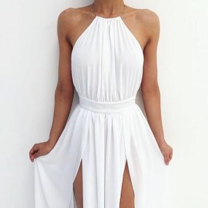 white grecian dress IHFGPIG