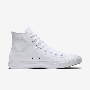 white high top converse converse chuck taylor monochrome high top unisex shoe. nike.com QOOSOMS