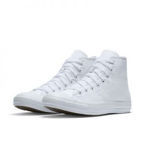 white high top converse converse chuck taylor monochrome high top unisex shoe. nike.com VUTAIWF