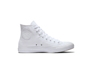 white high top converse converse chuck taylor monochrome high top unisex shoe. nike.com YJUFGKQ