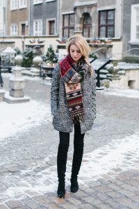 winter outfits oversized scarves will always make a fantastic addition to your winter  outfit! katarzyna tusk DDQDYBJ