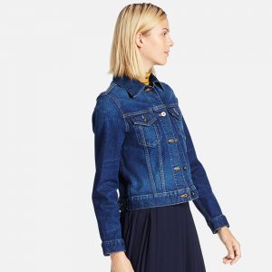 women denim jacket, blue, small JOUTMBC